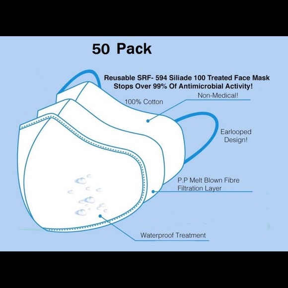 2PK Face Masks - Picture 3 of 5